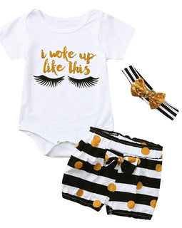 Summer Newborn Infant Baby Girl Boy Clothes
