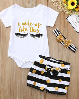 Summer Newborn Infant Baby Girl Boy Clothes